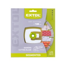 gyémántvágó szegmenses; 180×22,2×2,4mm, max.8.600 f/min