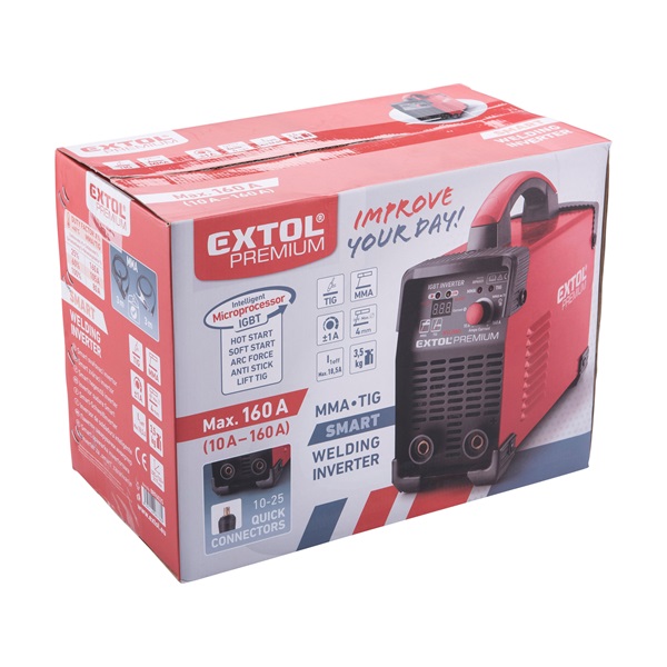 inverter hegesztő készülék, 160A, munkakábel+földelőkábel