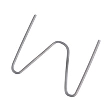 kapocs, `M` forma, 0,6 mm, szélesség: 15 mm, hossz.: 30 mm, 150 db