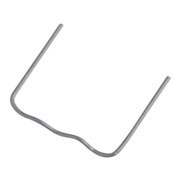 kapocs, kis hullám, 0,6 mm, szélesség: 15 mm, hossz.: 30 mm, 150 db