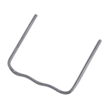 kapocs, kis hullám, 0,8 mm, szélesség: 15 mm, hossz.: 30 mm, 150 db