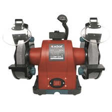 kettős köszörűgép 520W, száraz, 200×16×25mm, (P36, P80), 2950 ford/perc, 19kg, lámpával
