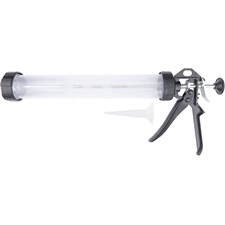 kinyomópisztoly, műanyag, 700 ml; 380mm, átlátszó tubustartóval