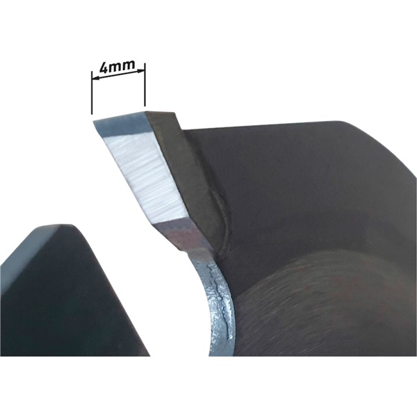körfűrészlap, keményfémlapkás, 125×22,2mm(lyuk átm), T3; 4,0 mm lapkaszélesség, max. 12.000 ford/perc