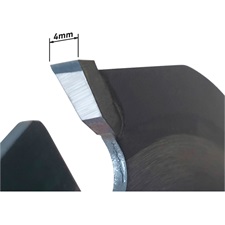 körfűrészlap, keményfémlapkás, 125×22,2mm(lyuk átm), T3; 4,0 mm lapkaszélesség, max. 12.000 ford/perc