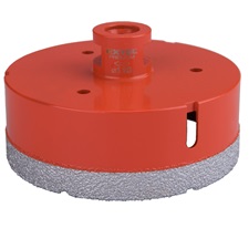 körkivágó csempére, gyémánt vágóél; 110 mm × M14, sarokcsiszolóba fogható