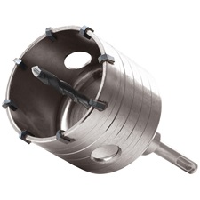körkivágó téglához, SDS Plus befogás; 105mm, M16×100mm hosszúságú szár