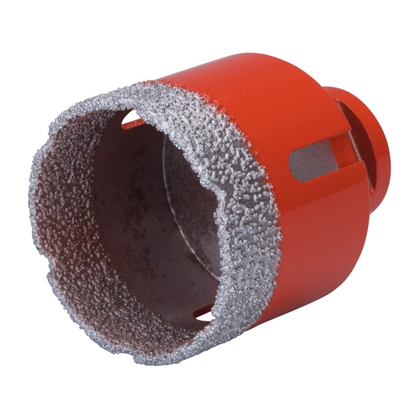 körkivágó csempére, gyémánt vágóél; 53mm × M14, sarokcsiszolóba fogható