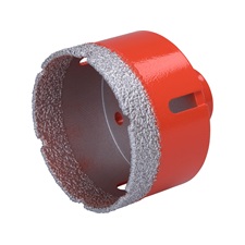 körkivágó csempére, gyémánt vágóél; 60mm × M14, sarokcsiszolóba fogható