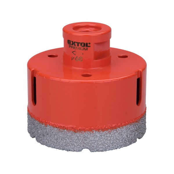 körkivágó csempére, gyémánt vágóél; 60mm × M14, sarokcsiszolóba fogható