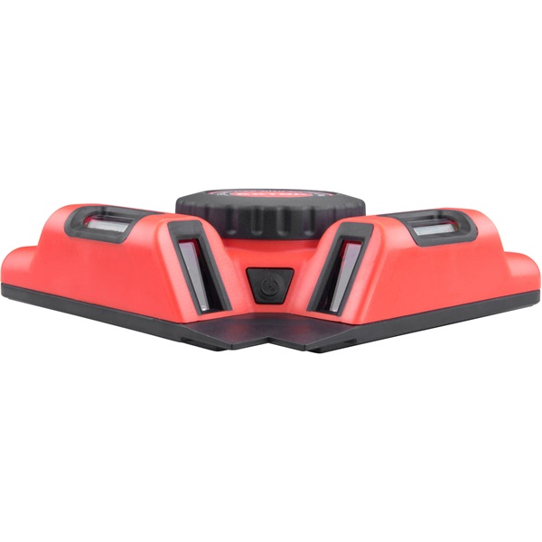 lézeres vízszintező, (csempelézer, derékszöglézer) ZÖLD, 2H (2 horizontális), akkus, vákuumos talppal