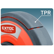 mérőszalag, gumírozott, 30m×13mm