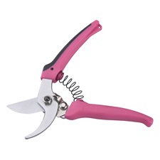 metszőolló, virágokhoz, max.:15 mm átvágás, hossz.:17 cm, mellévágó, rózsaszín, Extol Lady