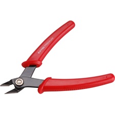 műszerész oldalcsípő fogó, mini, 130 mm, HRC 52-55, átvágható drót max.: réz: 2mm, acél:1mm
