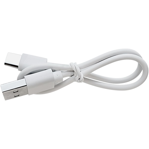 nagyító LED lámpa, kézi, 12× nagyítás; műanyag ház, USB tölthető akku