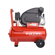 olajos légkompresszor, 1500W, 24l tartály, 8 bar; beszívott:200 l/min
