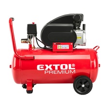 olajos légkompresszor, 1800W, 50l tartály, 8 bar; 235 l/min