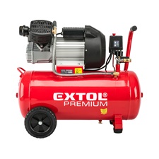 olajos légkompresszor, 2200W, 50l tartály, 8 bar; 356 l/min