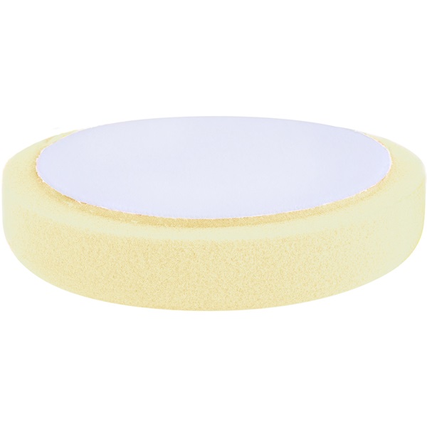 polírkorong, erős polírozás, T80, 180×30mm; sárga, tépőzáras