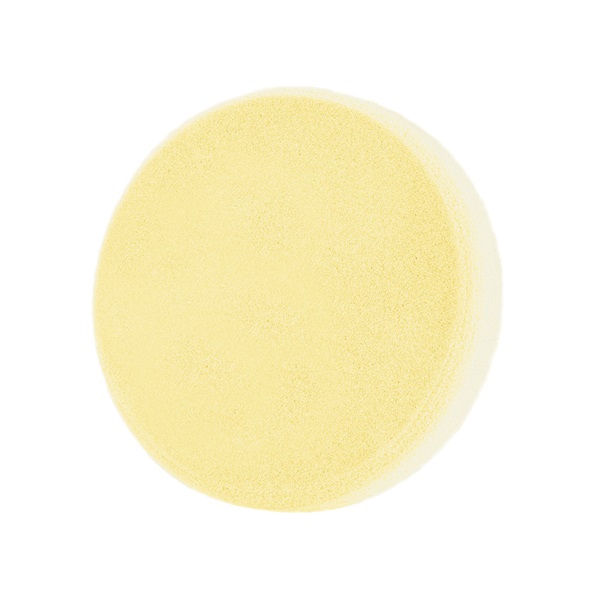 polírkorong, erős polírozás, T80, 180×30mm; sárga, tépőzáras