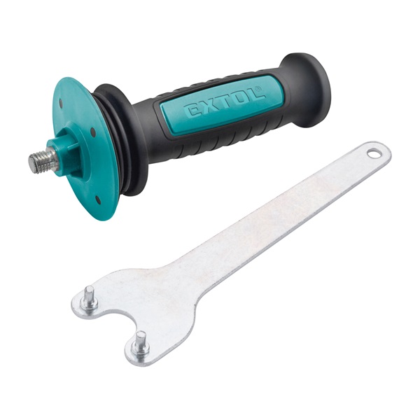 sarokcsiszológép 125mm 1550W, kefementes, szabályozható fordulatszám, lágy indítás, terhelésnél konstans fordulatszám