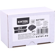 tartalék akku Power Share Li-ion 20 V, 2000 mA