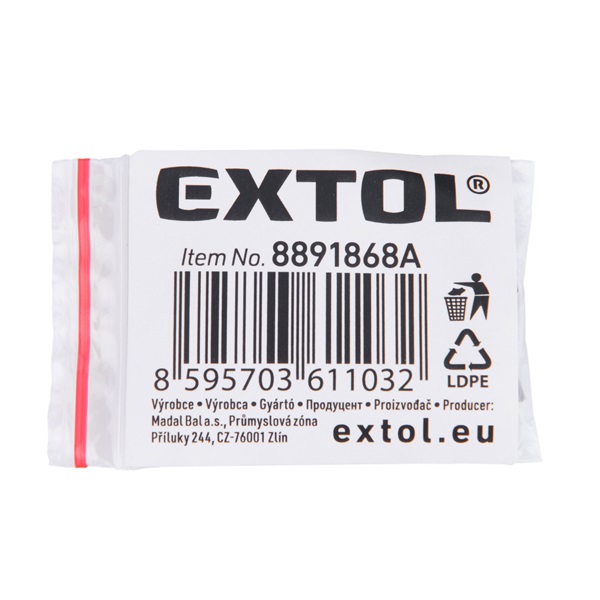 tartalék pofa klt.; 3db, 8891868 és 8891869 gépekhez