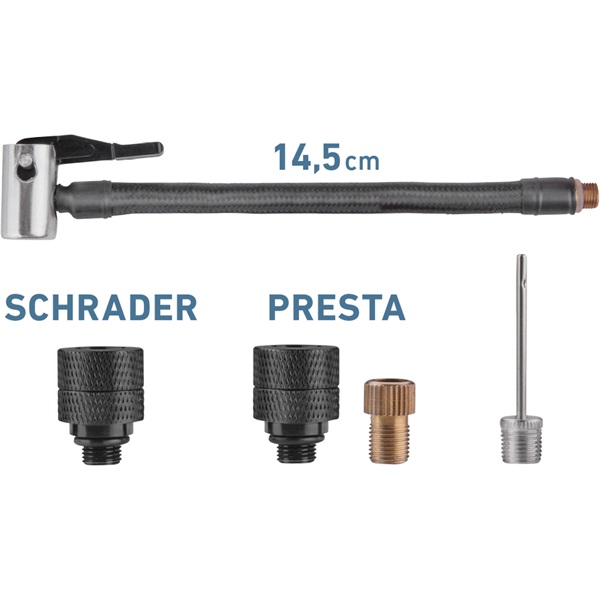 tartalék tömlő + tartozékok, 5 db klt. a 8891512 kompresszorhoz