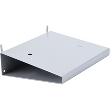 tartó polc elektromos gépekhez, perforált hátlapba szúrható, 150×150 mm
