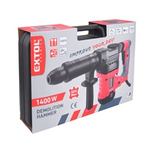 vésőkalapács, elektropneumatikus; 1400 W, 15 J, SDS MAX