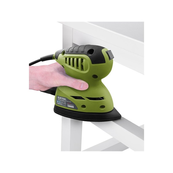 vibrációs delta csiszológép 125W, 80×140mm; 14000/perc